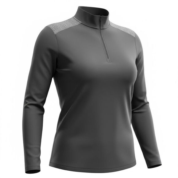 Under Armour Tops - NWT Under Armour Women’s Black Athletic Half Zip Pull Over Shirt Jacket - Large